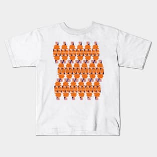 Seamless Repeat Random Shapes Pattern Kids T-Shirt